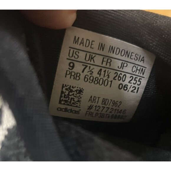 Adidas Women's Size 9 Swift Run White Black leopard Print Excellent Comfortable - Picture 14 of 14